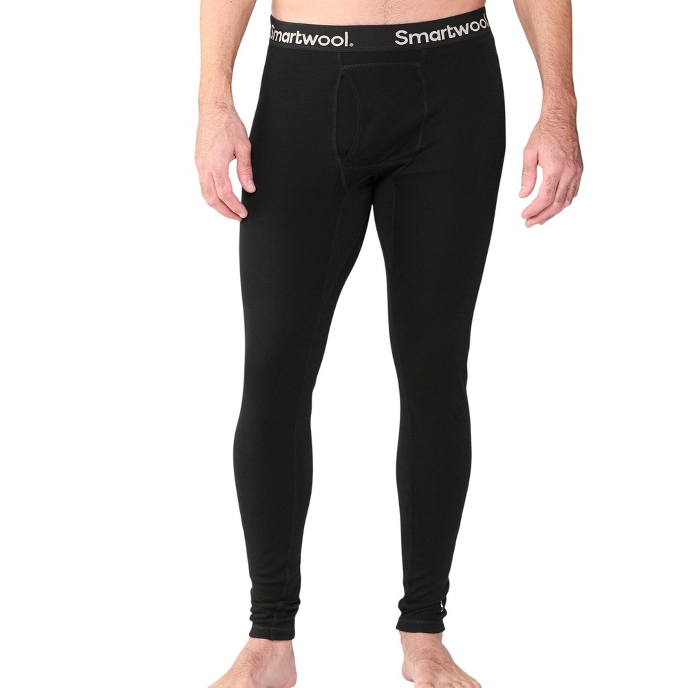 Smartwool Mens Classic Thermal Merino Base Layer Bottom Black Large Hiking